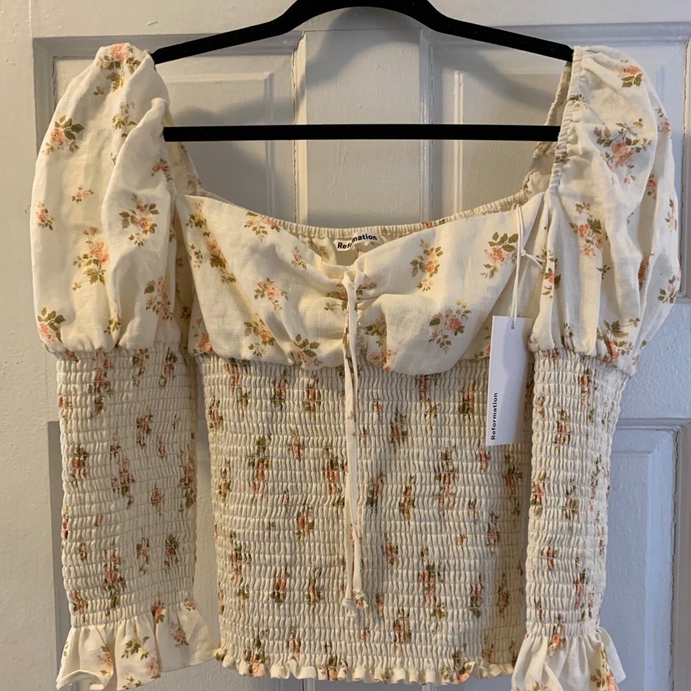 Reformation top sz. M brand new!